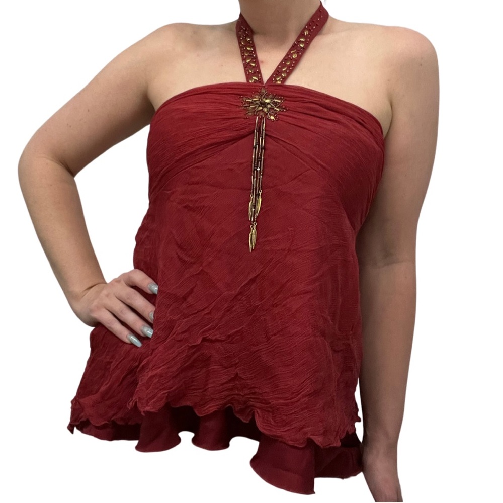 Y2K halter top